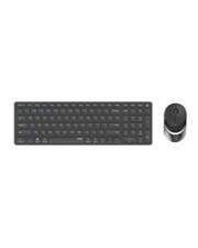 Rapoo Kabelloses Multi-Mode-Deskset 9750M Dunkelgrau QWERTZ Tastatur 1.600 dpi Kabellos Optisch 5 Tasten Bluetooth (00215379)