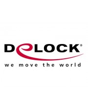 Delock Kabel Cinch Stecker zu Terminalblock Adapter mit Drucktaster 15 cm 0,15 m (66254)