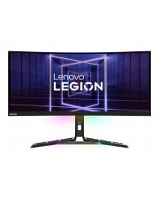 Lenovo Legion Y34wz-30 LED-Monitor Curved 86,4 cm 34" 3440 x 1440 UWQHD @ 165 Hz VA 1200 cd/m 3000:1 DisplayHDR 1000 1 ms 2xHDMI DisplayPort USB-C Lautsprecher Raven Black (67B0UAC1EU)