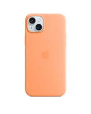 Apple Hintere Abdeckung fr Mobiltelefon kompatibel mit MagSafe Silikon Orangensorbet iPhone 15 Plus (MT173ZM/A)