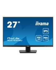 iiyama ProLite LED-Monitor 68,6 cm 27" 1920 x 1080 Full HD 1080p @ 100 Hz IPS 250 cd/m 1000:1 1 ms HDMI DisplayPort Lautsprecher mattschwarz (XU2793HSU-B6)