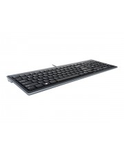 Kensington SlimType Tastatur USB Italienisch Schwarz (K72357IT)