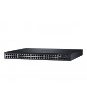 Dell Networking N1548P Switch L2+ verwaltet 48 x 10/100/1000 + 4 x 10 Gigabit SFP+ an Rack montierbar PoE+ 30.8 W x + 4 x W (210-AEWB)