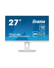 B-Ware iiyama ProLite LED-Monitor 68,6 cm 27" 2560 x 1440 QHD @ 100 Hz IPS 250 cd/m 1300:1 0,4 ms HDMI DisplayPort Lautsprecher wei Matte