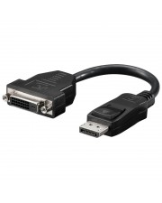 Goobay DisplayPort DVI-D M/F Male connector / Female 0,2 m Schwarz zu Adapter (69873)