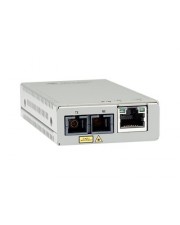 Allied Telesis AT MMC200LX/SC Medienkonverter 100Mb LAN 10Base-T 100Base-TX 100Base-LX 100Base-SC RJ-45 / LX/SC Single-Mode bis zu 15 km 1310 nm TAA-konform