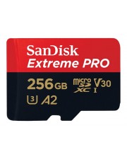 SanDisk Flash Speicherkarte 256 GB Extreme Pro microSDXC UHS-I Klasse 10
