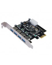 Longshine USB-Adapter PCIe 2.0 USB 3.0 x 4 (LCS-6380-4)