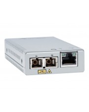 Allied Telesis AT MMC200/SC Medienkonverter 100Mb LAN 10Base-T 100Base-FX 100Base-TX RJ-45 / SC multi-mode bis zu 2 km 1310 nm TAA-konform