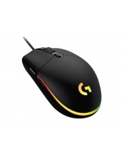 Logitech Gaming Mouse G203 LIGHTSYNC Maus optisch 6 Tasten kabelgebunden USB wei (910-005797)