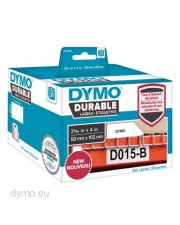Dymo LW-Kunststoff-Etiketten 1 Rolle a 300 Etiketten Etiketten/Beschriftungsbnder (2112290)