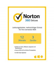 Norton 360 Deluxe 3 Geräte 1 Jahr Download Win/Mac/Android/iOS, Deutsch (P27095-04)