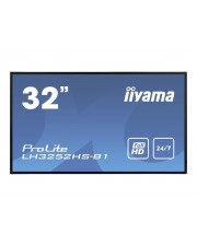iiyama ProLite 81 cm 32" Diagonalklasse 80 31.5" sichtbar LCD-Display mit LED-Hintergrundbeleuchtung Digital Signage Android 1080p Full HD 1920 x 1080 mattschwarz (LH3252HS-B1)