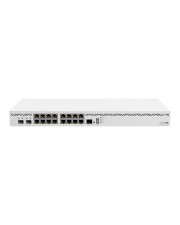 MikroTik Cloud Core Router 16Gbit LAN 2x SFP+ Dual PSU Rack Rack-Modul 1 HE (CCR2004-16G-2S+)