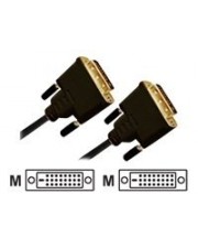 Jou Jye AVC 130 DVI-Kabel DVI-D M bis M 7.5 m Schwarz (AVC 130-7,5)