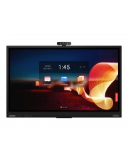 Lenovo ThinkVision T65 165 cm 65" Diagonalklasse LCD-Display mit LED-Hintergrundbeleuchtung touchscreen multi touch / 8-microphone array / 4K camera Android UHD 2160p 3840 x 2160 HDR Direct LED (62F2KATCWW)