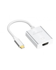 MEDIARANGE USB Type-C 3.1 auf HDMI converter silver Digital/Daten Digital/Display/Video (MRCS194)