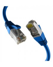 M-CAB CAT8.1 BLUE 0.25M PATCH CORD Netzwerk CAT 8 SFTP 0,25 m low-smoke zero-halogen (EC020200233)