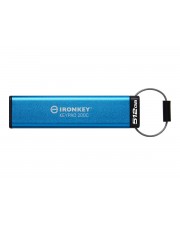 Kingston 512 GB USB-C IronKey Keypad 200C Flash-Speicher unsortiert Typ C