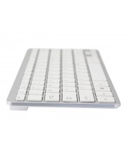R-Go Compact Tastatur QWERTY UK wei drahtgebundenen USB Layout fr Grobritannien (RGOECUKW)