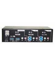 EFB Elektronik 2-Port DisplayPort USB KVM Switch Audio & 3.0 Hub (EB930)