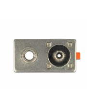 Delock FAKRA M plug spring pin for crimping 1 prepunched hole Modulares Faceplate-Snap-In M RAL 2003 Pastellorange (89753)