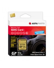 AgfaPhoto SDHC UHS I U3 V30 32 GB Professional High Speed Capacity SD 32 GB (10605)
