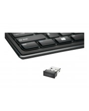Kensington TAS Advancefit Wireless Nordic black Tastatur Schwarz (K72344PN)