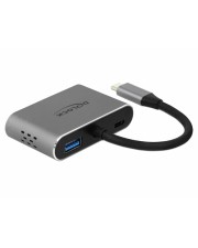 Delock USB Type-C Adapter zu HDMI und VGA mit Digital/Daten Digital/Display/Video (64074)