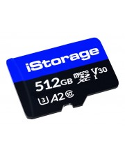 iStorage Flash-Speicherkarte 512 GB A2 / Video Class V30 / UHS-I U3 / Class10 microSDXC (IS-MSD-1-512)