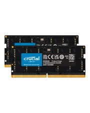 Micron Crucial DDR5 Kit 64 GB: 2 x 32 GB SO DIMM 262-PIN 4800 MHz / PC5-38400 CL40 1.1 V ungepuffert non-ECC (CT2K32G48C40S5)