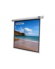 celexon Economy electric screen Leinwand Deckenmontage mglich geeignet fr Wandmontage motorisiert 330 cm 130 Zoll 1:1