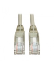 Eaton TRIPPLITE Cat5e 350mHz Snagless Molded UTP Ethernet Cable RJ45m/M Gray 12 ft. 3 (N001-012-GY)