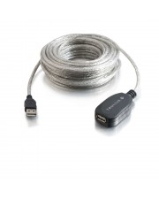 Cables To Go C2G TruLink USB 2.0 Active Extension Cable USB-Verlngerungskabel W bis M 12 m aktiv wei (81656)