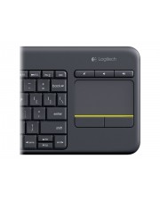 Logitech Wireless Touch Keyboard K400 Plus Tastatur kabellos 2,4 GHz Tschechisch Schwarz (920-007151)