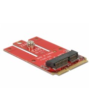 Delock Eingebaut M.2 Schnittstellenkarte/Adapter 1 x Mini PCIe 1 x 67 pin key E slot 54 x 30 mm