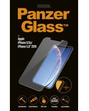 PanzerGlass Klare Bildschirmschutzfolie Handy/Smartphone Apple iPhone X/XS Kratzresistent Schockresistent 1 Stcke Crystal Clear 14,732 cm 5.8" Tempered Glass