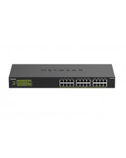 Netgear 24Port Switch 10/100/1000 GS324PP PoE+ 1 Gbps Power over Ethernet Plug and Play Unmanaged Rack-Modul (GS324PP-100EUS)