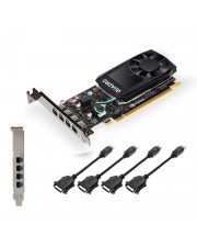 PNY Quadro P1000 V2 LowProfile DVI PCI-3.0 L x16 LP 4 GB GDDR5 128-bit (VCQP1000DVIV2-PB)