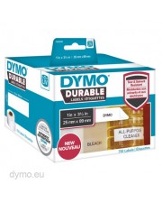 Dymo LW-Kunststoff-Etiketten 2 Rollen a 350 Etiketten Etiketten/Beschriftungsbnder (2112285)