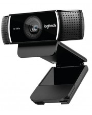 Logitech Webcam C922 Farbe H.264 720p 1080p 30 Bilder pro Sekunde Schwarz (960-001088)