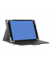 Targus Pro-Tek Universal Tastatur und Foliohlle kabellos Bluetooth 5.0 Schwarz Gehuse B2B (THZ861DE)