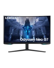 Samsung Odyssey Neo G7 S32BG750NU G75NB Series QLED-Monitor Curved 81,3 cm 32" 3840 x 2160 4K @ 165 Hz VA 1000 cd/m 1000000:1 HDR10+ Gaming 1 ms 2xHDMI DisplayPort Schwarz (LS32BG750NUXEN)