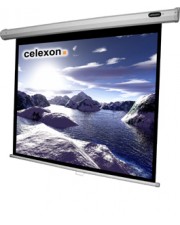celexon Economy Manual Screen Leinwand Deckenmontage mglich geeignet fr Wandmontage 250 cm 98 Zoll 4:3 (1090036)