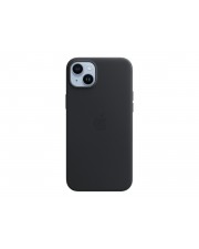 Apple Hintere Abdeckung fr Mobiltelefon kompatibel mit MagSafe Leder Midnight iPhone 14 Plus (MPP93ZM/A)