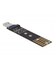 Delock Combo Konverter fr M.2 NVMe PCIe oder SATA SSD mit USB 3.2 Gen 2 m.2 (64197)