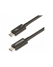 StarTech.com 1.6ft Thunderbolt 4 Cable 40Gbps 100W Kabel Digital/Daten Digital/Display/Video Video/Analog 0,5 m (TBLT4MM50CM)