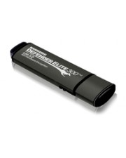 Kanguru Solutions Defender Elite300 32 GB USB Typ-A 3.2 Gen 1 3.1 1 Kappe 22 g Schwarz Grau FIPS 140-2 256-bit AES (KDFE300-32G)