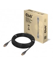 Club 3D DISPLAYPORT 1.4 ACTIVE OPTICAL CABLE UNIDIRECTIONAL MALE/MALE 20 METERS/65.62FT.8K@60HZ Kabel Digital/Display/Video (CAC-1079)