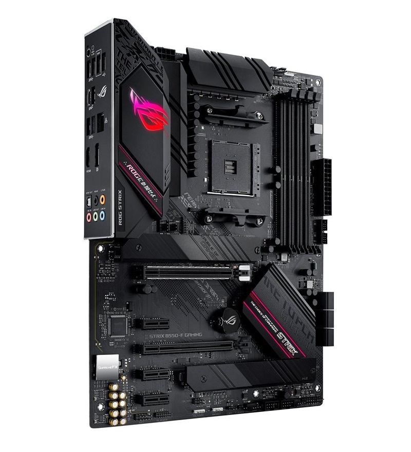 ASUS ROG Strix B550-F Gaming B550 Mainboard AMD Sockel AM4 Ryzen ATX 2,5 GB DDR4 USB 3.2 3.0 HDMI PCI (90MB14S0-M0EAY0)